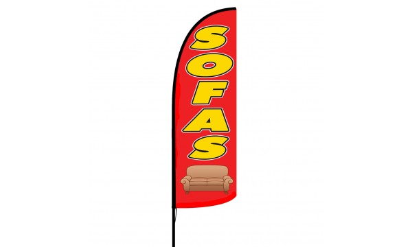 Sofas Custom Advertising Flag